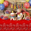 PHOGARY 2 Pieces Western Party Tablecloth, Bandana Western Cowboy Themed