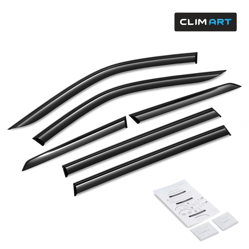CLIM ART Incredibly Durable Rain Guards for Lexus TX 2024-2025,