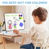 Nicpro Dry Erase Whiteboard A4 with Stand, 21 x 30