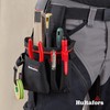 Hultafors Technician Belt Bag, Tool Holder Belt with 8 Pockets,
