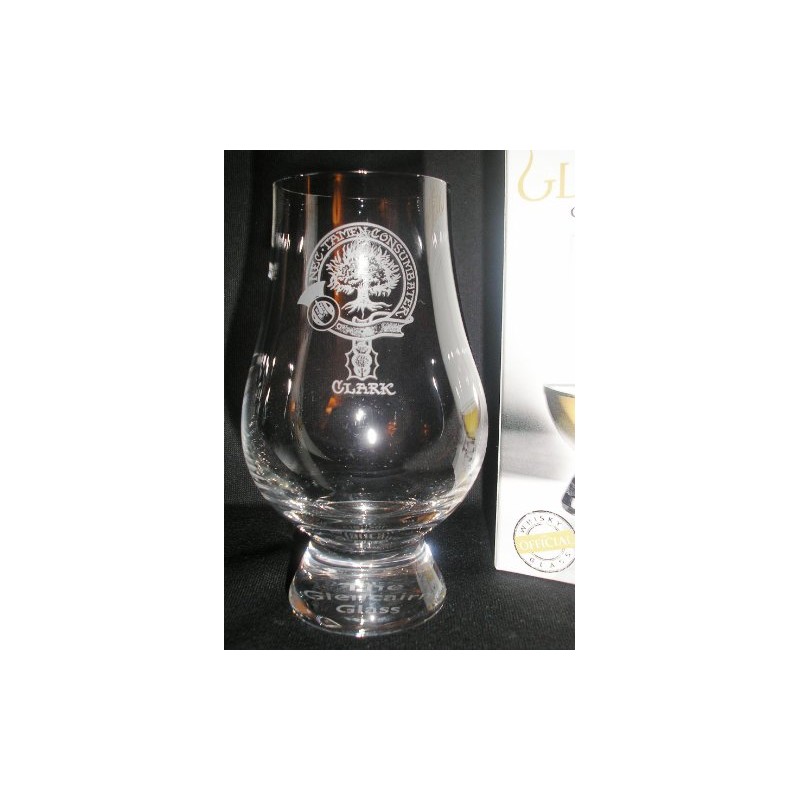 GLENCAIRN CLAN CLARK SINGLE MALT SCOTCH WHISKY TASTING GLASS