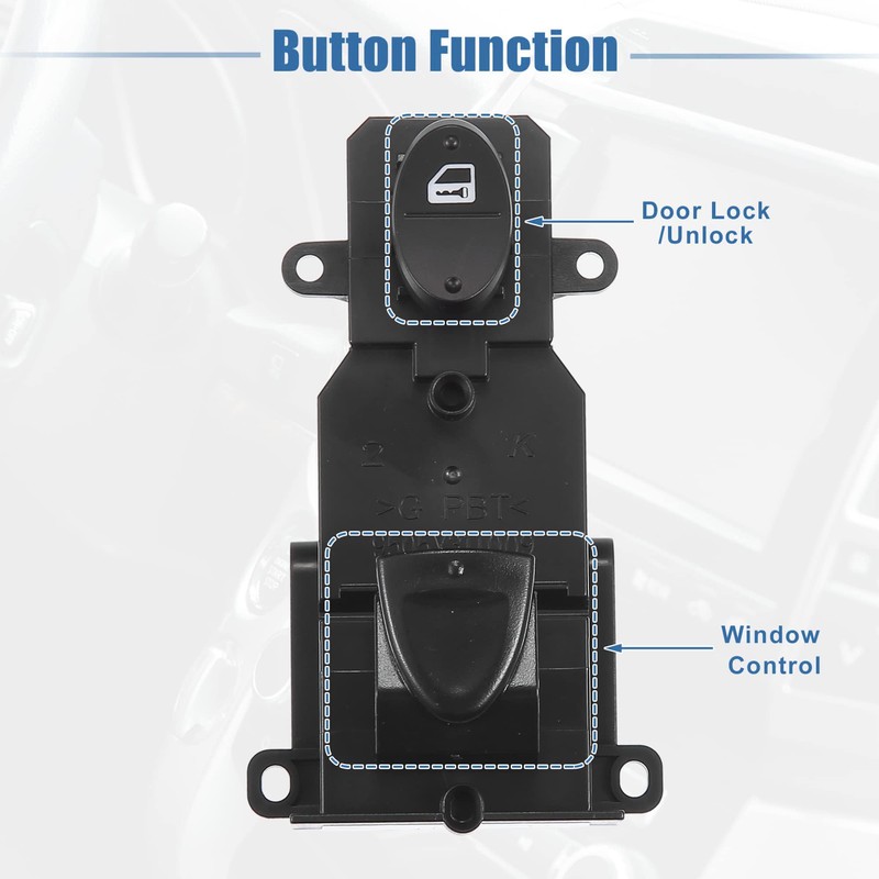 Car Power Window Switch Right Passenger Side Power Window Master