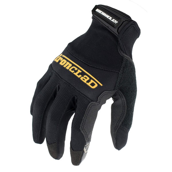Ironclad Box Handler Work Gloves BHG, Extreme Grip, Performance Fit, Durable, Machine Washable, Sized S, M, L, XL, XXL (1 Pair)