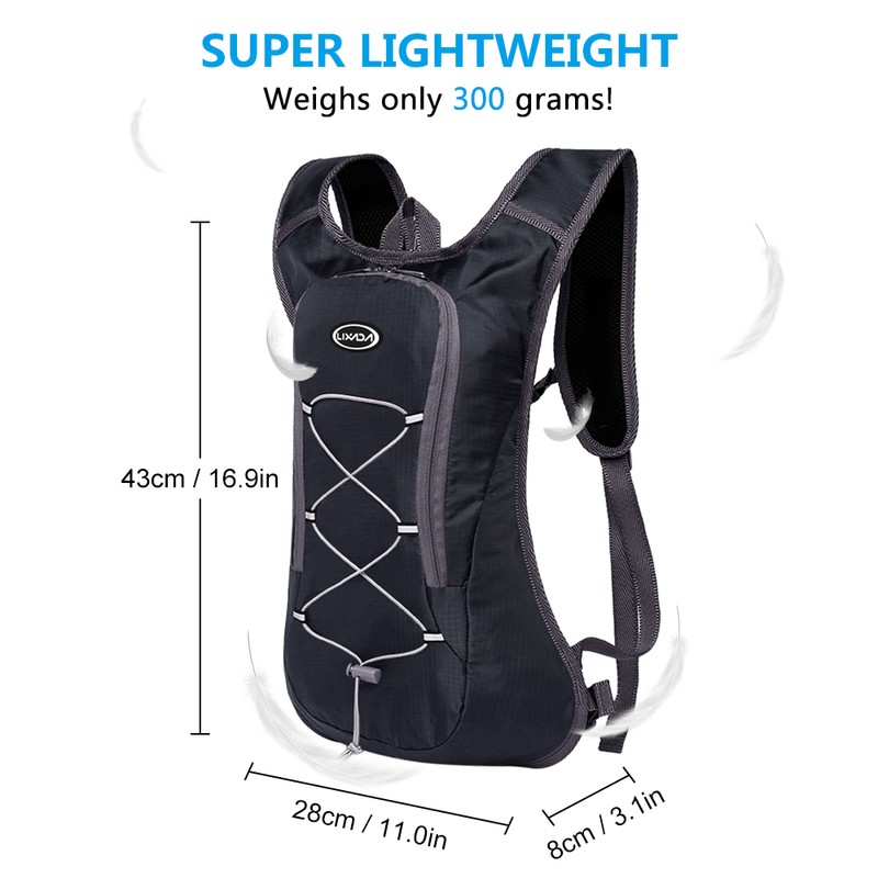 Lixada Breathable Ultralight Bicycle Backpack Outdoor Sport Cycle Camping Hiking