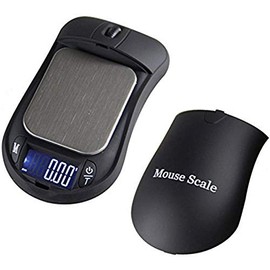 Weddecor Professional Digital Electronic Mouse Scale with LCD Display and Multifunctional Tare Auto On/Off 0.01g to 100g