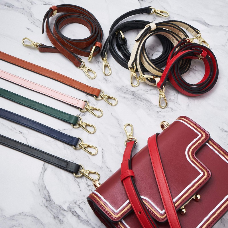 ZOOEASS Microfiber Leather Bag Straps,Adjustable Bag Strap Replacement,Shoulder Straps for