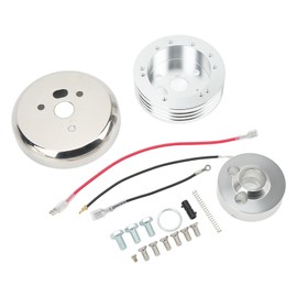 Steering Wheel Hub Adapter Polished 5 and 6 Hole Strong Bearing Capacity Replacement For Flaming River Type A/ A01 56P