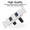 HDMI and USB 3.0 Socket Wall Socket, Haofy Flush-Mounted Wall