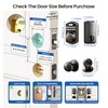 Veise Keyless Entry Door Lock with 2 Knobs, Electronic Backlit