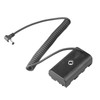 NP F550 Dummy Battery ABS Coiled Cable Dummy Battery Power
