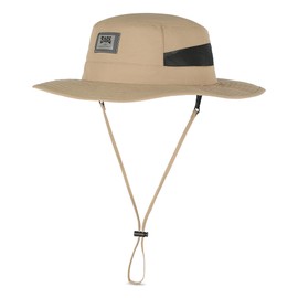 Sun Hat with Removable Neck Flap for Men and Women, UPF 50+ Breathable Lightweight Fishing Hat, Quick-Drying Wide Brim Hat for Garden Hiking Khaki