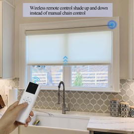 AC114-01 Remote Control (RF 433.92MHz) 1 Channel Wireless Blinds Controller for Motorized Roller Shades and Blinds