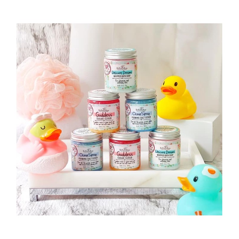 Bella & Bear Unicorn Dreams Whipped Bath Soap - Travel