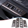 MUXEE 4pc Window Lift Switch Panel Cover Interior Decoration for