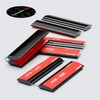 4X 50mm Black Flexible Hinges – No Glue Required. Low
