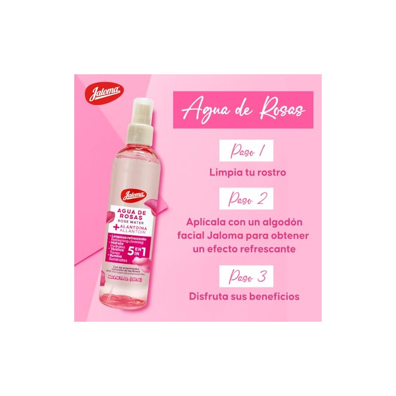 Jaloma Duo Pack Agua de Rosas 250 ml y Agua