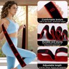 4pcs Numbered Fitness Resistance Bands, Stretching Strap with Clear Markings