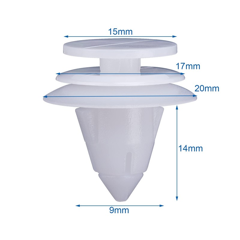 OAUTOO 20PCS Door Trim Panel Retainer Clip Compatible with Chrysler