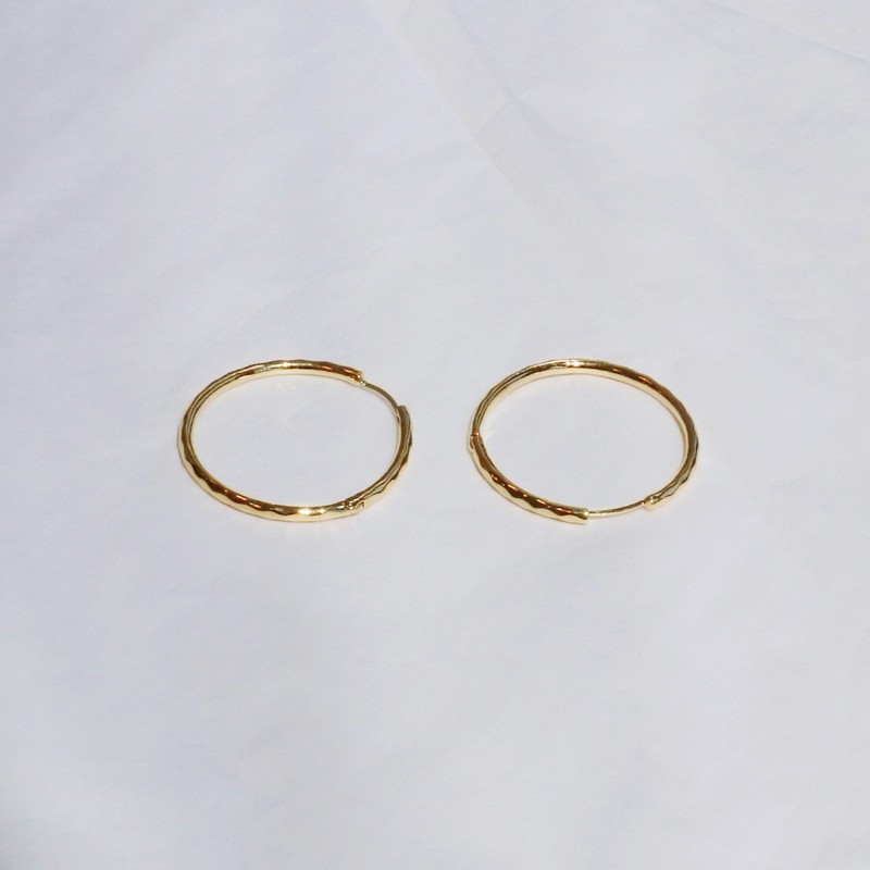 Gold & Deer 14k Gold Field Simple Cutting Bling One-Touch