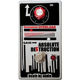 Death by Audio Absolute Destruction Distortion Guitar Effects Pedal