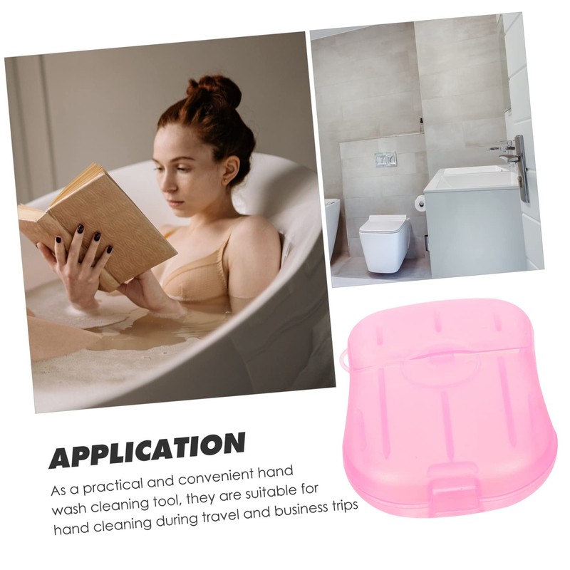 WHAMVOX Compact Easy to Carry 20pcs Soap Sheets for Travel