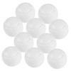 FELTECHELECTR 10pcs Small Plastic Sports Balls for Hollow Baseball for