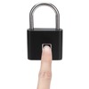 Fingerprint Padlock Zinc Alloy Smart Office Home Cabinet Door Dormitory