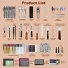 EDIETH Professional Leather Craft Tools Kit Leather Working & Tooling