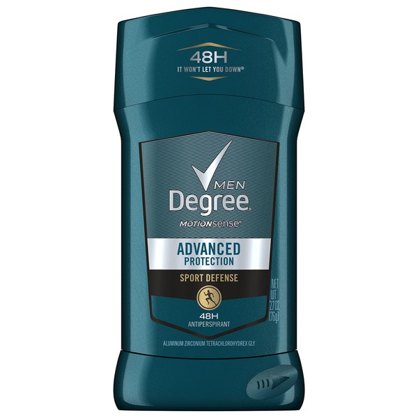 Degree Sport Defense Advanced Protection Antiperspirant Deodorant Stick, 2.7 oz