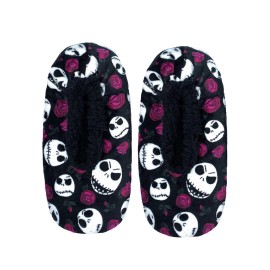 Disnery Nightmare Before Christma Women's Slipper Socks, 2-Pack One Size Fits Most 7-9.5 - Nightmare Before Christmas, One size fits most (7-9.5)
