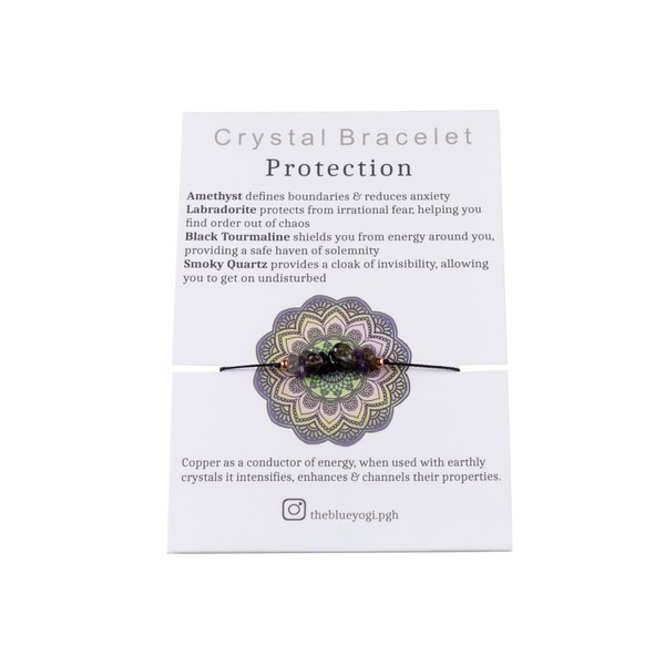 The Blue Yogi Healing Bracelet with Reiki Infused multiple gemstones