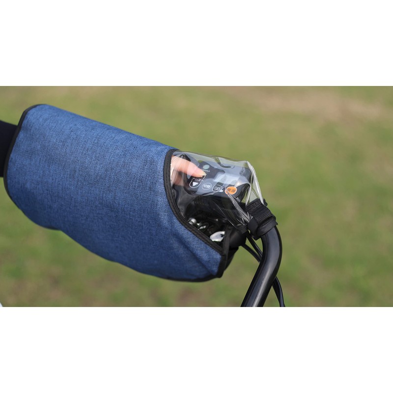 Maruto HC-AM01 All-Season Steering Wheel Cover "Round" Heather Black