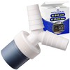 Monteral Washing Machine Drain Adapter and Double Connection Y-Distributor for