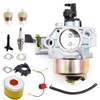 Hoypeyfiy 16100-ZF6-V01 Carburettor Carb Kit Replacement for Honda GX340 GX390