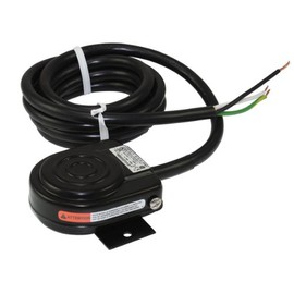 Linemaster 491-SC36MP Compact with Mounting Plate Foot Switch, Electrical, Single Pedal, Momentary, SPDT Wired Normally Open, No Guard, Black