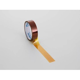 Caplugs SH-10324 1 mil Thick Polyimide Tape - 22-1250 Electronics Coating, Thermal Insulation, Solder Masks for Circuit Boards and Other High-Temp Masking Applications 1-1/4" x 36 yds, Amber (1 roll)