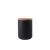 Popowbe Ceramic Coffee Canister Airtight with Sealed Bamboo Lid Kitchen