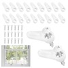 20 Pack Window Screen Clips, PL 7909 Window Screen Retainer