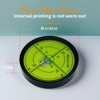 The Yan He 60x12mm Metal Horizontal Bubble Level, Round Bubble