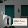 Metal Lighted Doorbell Button, Heavy Duty Metal Wired Door Bell