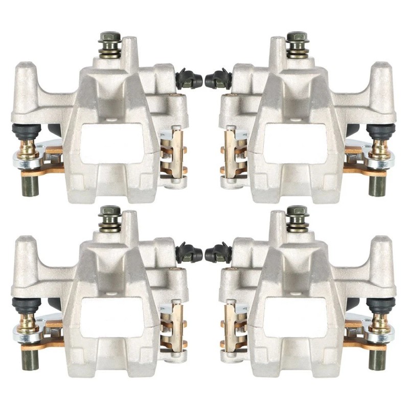 Wansgo Front & Rear Brake Calipers w/Pads for 2007-2020 Yamaha