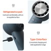 Handheld Fan Portable Electric Cold Compress Cooling Fan USB Rechargeable