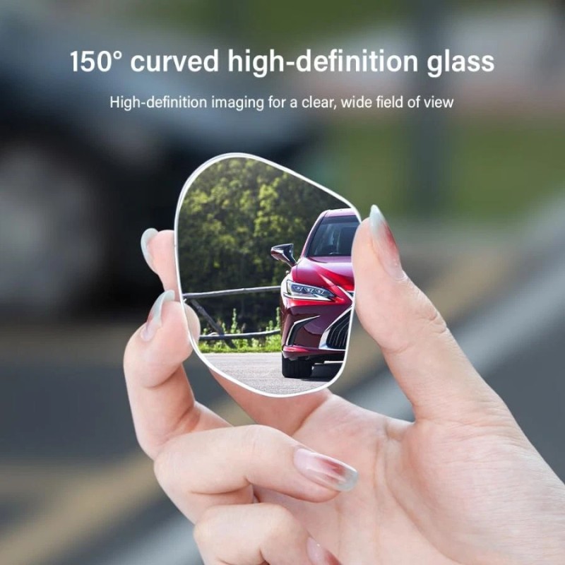 NoBrand HD Blind Spot Mirrors 2 Pack, Frameless Convex Side