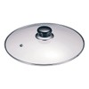 New Universal Aluminum Pot Glass Lid AN-24F for 9.4 inches (24 cm) QBV3503