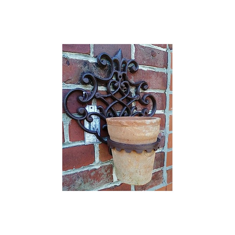 degawo Aged Terracotta Flower Pot 'Long Tom'