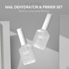 GAOY Nail Dehydrator and Primer, 2 Pcs Acid-Free Natural Nail