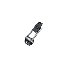 Topeak RideCase - Soporte de Bicicleta para Tapa de vástago de 1 1/4, Color Negro, Gris