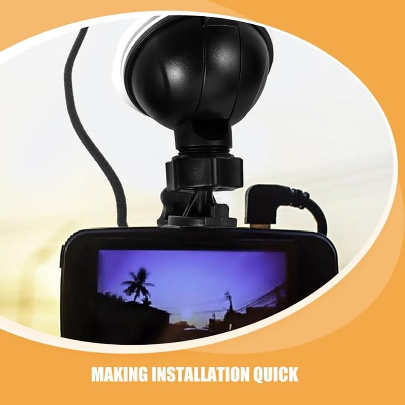 2 pcs Dashcam Suction Cup Mount for Car, Universal Windshield