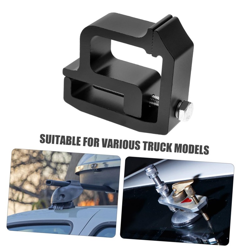 ABOOFAN 2pcs Heavy Duty Truck Cap Clamps Aluminum C Clamps