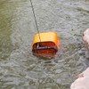 Toasis Cubo de cebo de pesca viva (naranja)